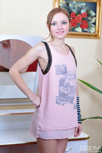 Hot nude ukranian teen in denim shorts 19