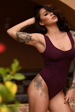 Mica Martinez Strips Off Her Sexy Bodysuits 00