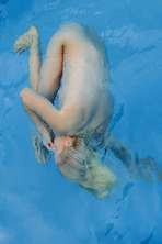 Beautiful Blonde Janelle B  Poses Naked 18