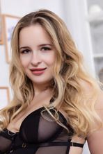 Blonde In Black Babydoll 04