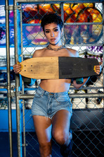 Brooklyn Gray With Her Board 08