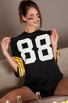 Tiffany Thompson Football Fan