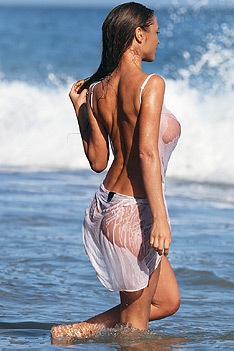 Charlie Riina: Playful shoreline poses