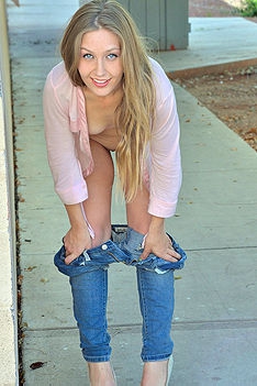 Brianna Timid In Public